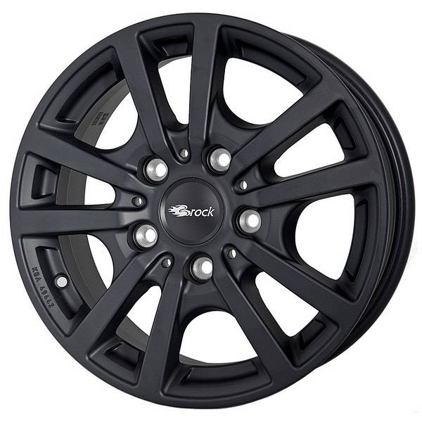 BROCK RC25T 16" 6.5J 5x120 alufælg