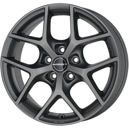 Komplette vinterhjul til Volkswagen ID. Buzz med Borbet Y 18" med forskudte mål