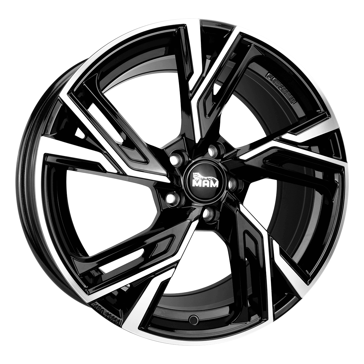 MAM WHEELS RS5 17" 7.50J 5x100 alufælg