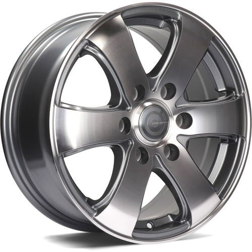 Carbonado Mammuth 16" 7.0J 6x130 ET50 – alufælge fra Cph Wheels