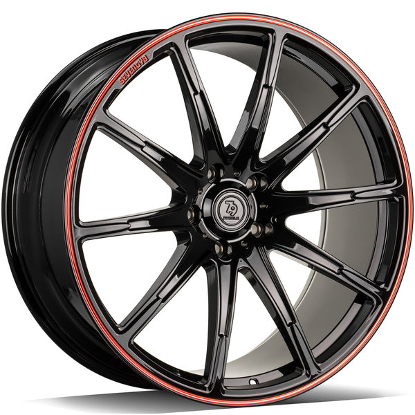 Seventy9 MF.7 23" 10.0J 5x130 ET25 – alufælge fra Cph Wheels